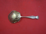 Canterbury by Towle Sterling Silver Cucumber Server Gold Washed 6 3/8"