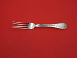 Lap Over Edge Acid Etched By Tiffany Sterling Regular Fork fruit splayed 7 1/4"