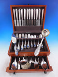Empire by Buccellati Italy Sterling Silver Flatware for 12 Set 71 pcs Dinner