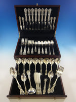 Francis I Old Reed and Barton Sterling Silver Flatware Set Service 8 Dinner