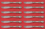 Violet by Wallace Sterling Butter Spreader HH Modern Set 12 pcs 6 3/8"