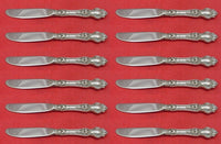 Violet by Wallace Sterling Butter Spreader HH Modern Set 12 pcs 6 3/8"