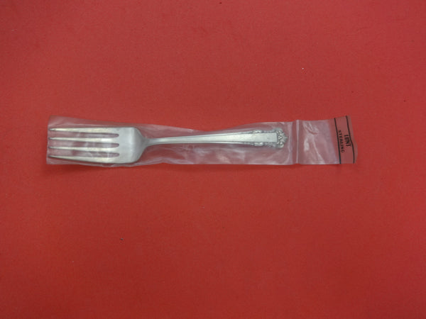 English Shell by Lunt Sterling Silver Salad Fork 6 1/4" New