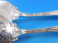 Georgian by Towle Sterling Silver Salad Serving Set 2pc All Sterling Original 9"