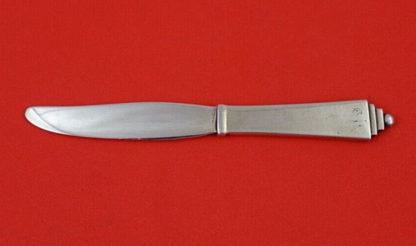 Pyramid by Georg Jensen Sterling Silver Baby Knife HH AS GI/GJ Mark 4 1/4"