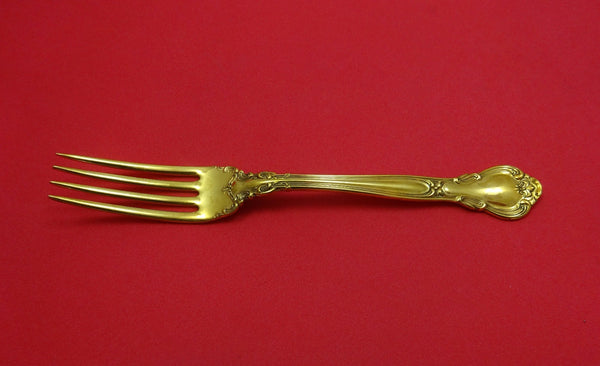 Chantilly Gold by Gorham Sterling Silver Regular Fork Vermeil 7" Flatware