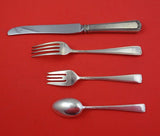 Scroll and Bead by Blackinton Sterling Silver Dinner Size Place Setting(s) 4pc