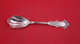 Alhambra by Whiting Sterling Silver Preserve Spoon fluted bowl 6 7/8"