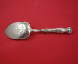 Vintage by 1847 Rogers Plate Silverplate Waffle Server w/Flowers HH 9 3/4" Rare
