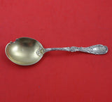 La Rocaille by Reed and Barton Sterling Silver Preserve Spoon GW w/ Fluted Side
