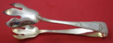 Floreale by Zaramella Argenti Italian Sterling Ice Tong New Never Used 6 3/8"
