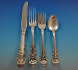 Sir Christopher by Wallace Sterling Silver Flatware Set For 12 Service 48 Pieces