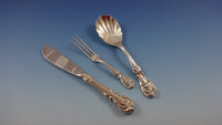 Francis I Reed & Barton Sterling Silver Flatware Service For 12 Set 78 Pieces