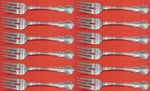 French Provincial by Towle Sterling Silver Salad Fork Set 12 pieces 6 1/4"