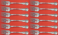 French Provincial by Towle Sterling Silver Salad Fork Set 12 pieces 6 1/4"