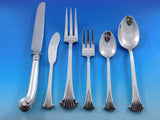 Onslow by Tuttle Sterling Silver Flatware Service 12 Set 72 pc Dinner Truman Old