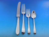 Gorham Plain Sterling Silver Flatware Set Service 155 pieces Fitted Box Dinner