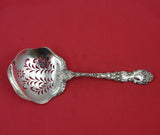 Imperial Chrysanthemum by Gorham Sterling Silver Ice Spoon Flowers Leaves 8 1/2"