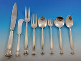 Jenny Lind by Weidlich Sterling Silver Flatware Set Service 100 Pieces Dinner