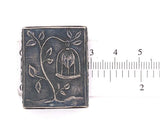 Anne Choi Bird Caged Heart Sterling Bead #2 (#J5804)