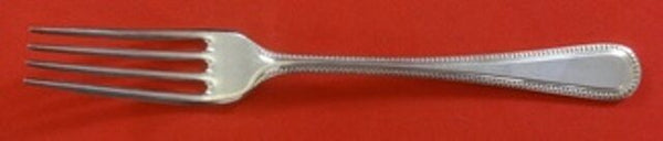 Bead Round by Carrs Sterling Silver Salad Fork / Dessert Fork 7" Flatware