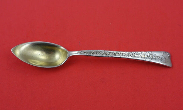Lap Over Edge Acid Etched by Tiffany & Co Sterling Grapefruit Spoon GW 6"