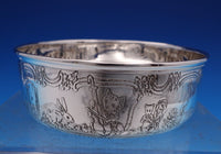Nursery Rhyme by Weidlich Sterling Silver Baby Bowl Acid Etched #7870 (#7923)