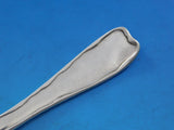Lap Over Edge Acid Etched by Tiffany Sterling Fish Fork Bird and Flowers 6 1/2"