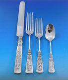 Fontainebleau by Gorham Sterling Silver Flatware Set Service 55 pcs Dinner