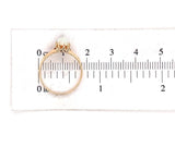 10k Rose Gold Australian Genuine Natural Opal Victorian Ring Size 6 (#J6783)