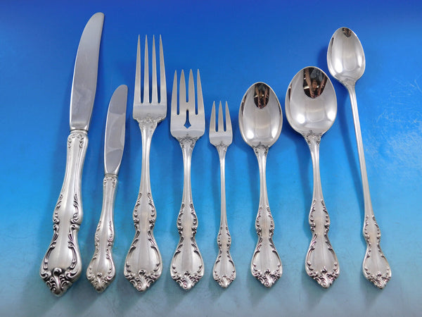 Debussy by Towle Sterling Silver Flatware Set for 12 Service 101 pcs Dinner Size