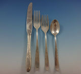 Cynthia Engraved by Kirk Sterling Silver Flatware Service For 12 Set 77 Pieces