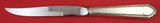 William and Mary by Lunt Sterling Silver Steak Knife original bevel blade 8 5/8"
