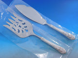 Crown Princess by International Sterling Silver Fish Serving Set 2 Piece Custom