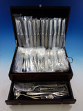 Svedeze by Zaramella Italy Sterling Silver Flatware Set 12 Service 77 Pieces New