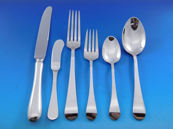 Hannah Hull by Tuttle Sterling Silver Flatware Set for 8 Service 49 pcs Dinner