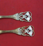 Christmas by A. Michelsen Sterling Silver Fork and Spoon Set 2pc 1912 Bells