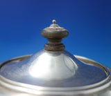 Danish .934 Silver Tea Pot Individual w/Wood Handle and Finial 4" x 8 1/4" #5511