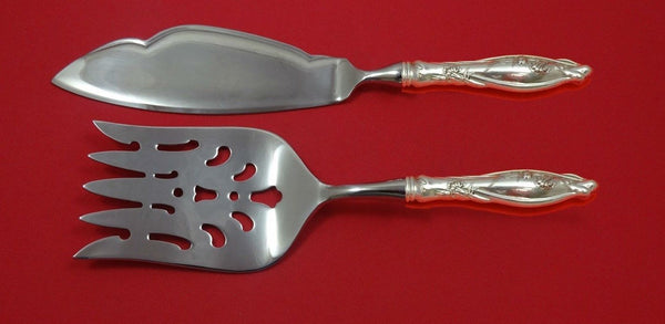 Mille Fleurs by International Sterling Silver Fish Serving Set 2 Piece Custom