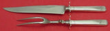 Craftsman by Towle Sterling Silver Steak Carving Set Knife 9 5/8" Fork 8 1/4"