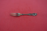 Irian by Wallace Sterling Silver Strawberry Fork light gold wash 4 3/4"