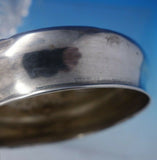 Floral by Unger Sterling Silver Powder Jar with Cut Crystal 3 1/4" Tall (#5154)
