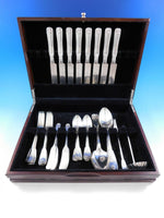 Palm by Tiffany Sterling Silver Flatware Service Set 42 Pieces "CED" Monogram