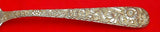 Repousse by Kirk Sterling Silver Beef Fork 3-Tine Splayed 7 1/2" Original