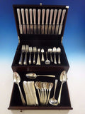 Rhythm by Wallace Sterling Silver Flatware Service Dinner Set 109 Pieces H Mono