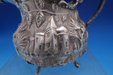 Baltimore Rose by Schofield Sterling Silver Sugar Creamer Set 2pc (#8479)