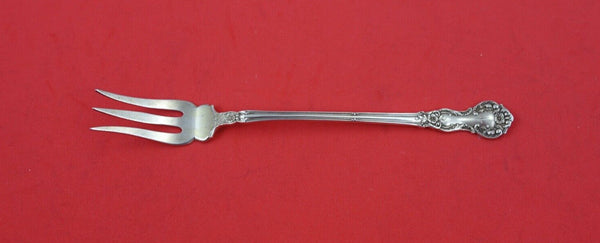 Fleury by Gorham Sterling Silver Pickle Fork 3-tine light Gold Washed 5 3/4"
