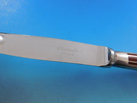 Talisman Sienna Brown by Christofle Silverplate Luncheon Knife 7 7/8" France