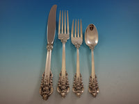 Grande Baroque by Wallace Sterling Silver Flatware Service 12 Set 145 pcs Dinner