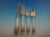 Grande Baroque by Wallace Sterling Silver Flatware Service 12 Set 145 pcs Dinner